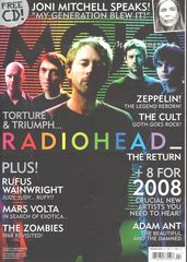 Mojo Magazine - Mojo 171 - February 2008 (radiohead,joni Mitchell,led Zeppelin,cult,rufus Wainwright,mars Volta,zomb