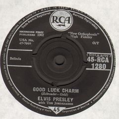 Elvis Presley - Good Luck Charm/anything That's Part Of You