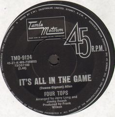 It's All In The Game/love (is The Answer) - Four Tops