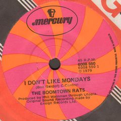 I Don't Like Mondays/it's All The Rage - Boomtown Rats