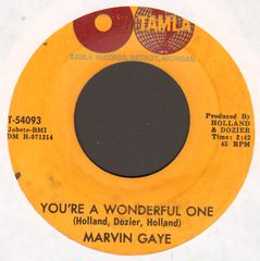 Marvin Gaye - You're A Wonderful One/when I'm Alone I Cry