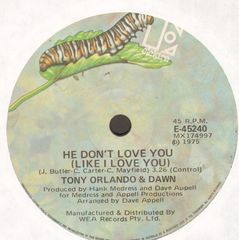 He Don't Love You (like I Love You/pick It Up) - Tony Orlando & Dawn