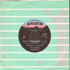 When The Rain Begins To Fall/tell Me I'm Not Dreamin' (too Good To Be True) - Jermaine Jackson & Pia Zadora