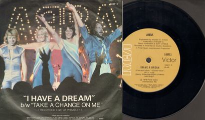 Abba - I Have A Dream/take A Chance On Me (recorded Live At Wembley)
