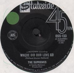 Supremes - Where Did Our Love Go/he Means The World To Me