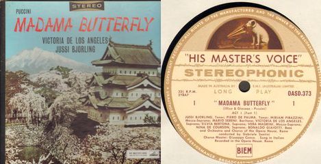 Puccini - Madama Butterfly Vinyl