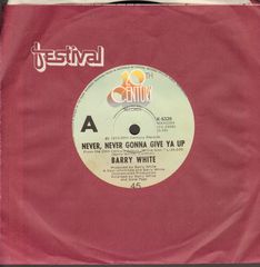 Barry White - Never Never Gonna Give Ya Up/i've Found Someone