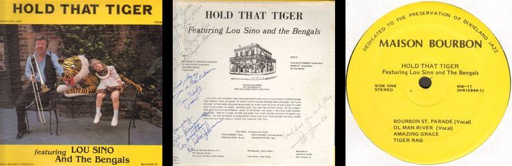 Hold That Tiger - Lou Sino & The Bengals