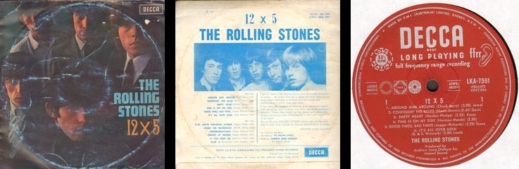 Rolling Stones - 12 X 5 EP