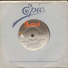 Girls Just Want To Have Fun/right Track Wrong Train - Cyndi Lauper