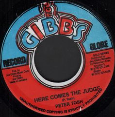 Peter Tosh - Here Comes The Judge/judgement