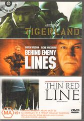 Thumbnail - TIGERLAND/BEHIND ENEMY LINES/THE THIN RED LINE