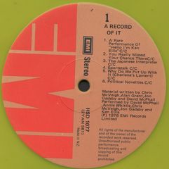 Thumbnail - A RECORD OF IT