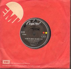 Listen To What The Man Said/love In Song - Wings