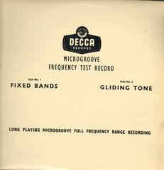 Thumbnail - MICROGROOVE FREQUENCY TEST RECORD