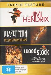 Thumbnail - HENDRIX,Jimi,/LED ZEPPELIN/WOODSTOCK