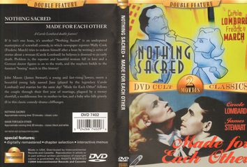 Thumbnail - NOTHING SACRED/MADE FOR EACH OTHER