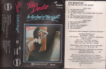 Thumbnail - BENATAR,Pat