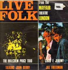 Thumbnail - MALCOLM PRICE TRIO/CHAD & JEREMY/JOHN BERRY/JILL FREEDMAN