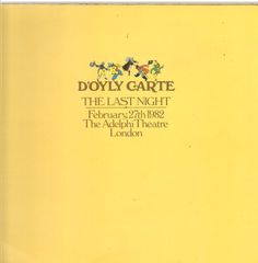 Thumbnail - D'OYLY CARTE OPERA COMPANY