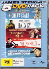 Thumbnail - JAMES STEWART 5 DVD PACK