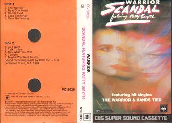 Thumbnail - SCANDAL featuring PATTY SMYTH