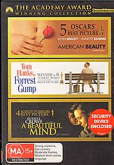 Thumbnail - AMERICAN BEAUTY/FORREST GUMP/A BEAUTIFUL MIND