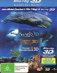 Thumbnail - SHARKS 3D/DOLPHINS AND WHALES 3D/OCEAN WONDERLAND 3D