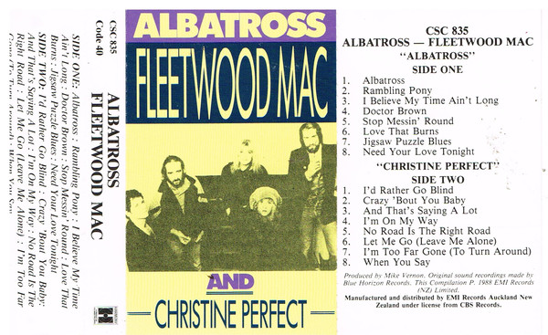 Thumbnail - FLEETWOOD MAC and Christine PERFECT